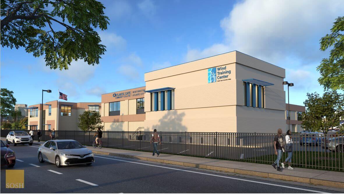 Atlantic Cape Community College wind training center about to lift off, opening in fall 2022